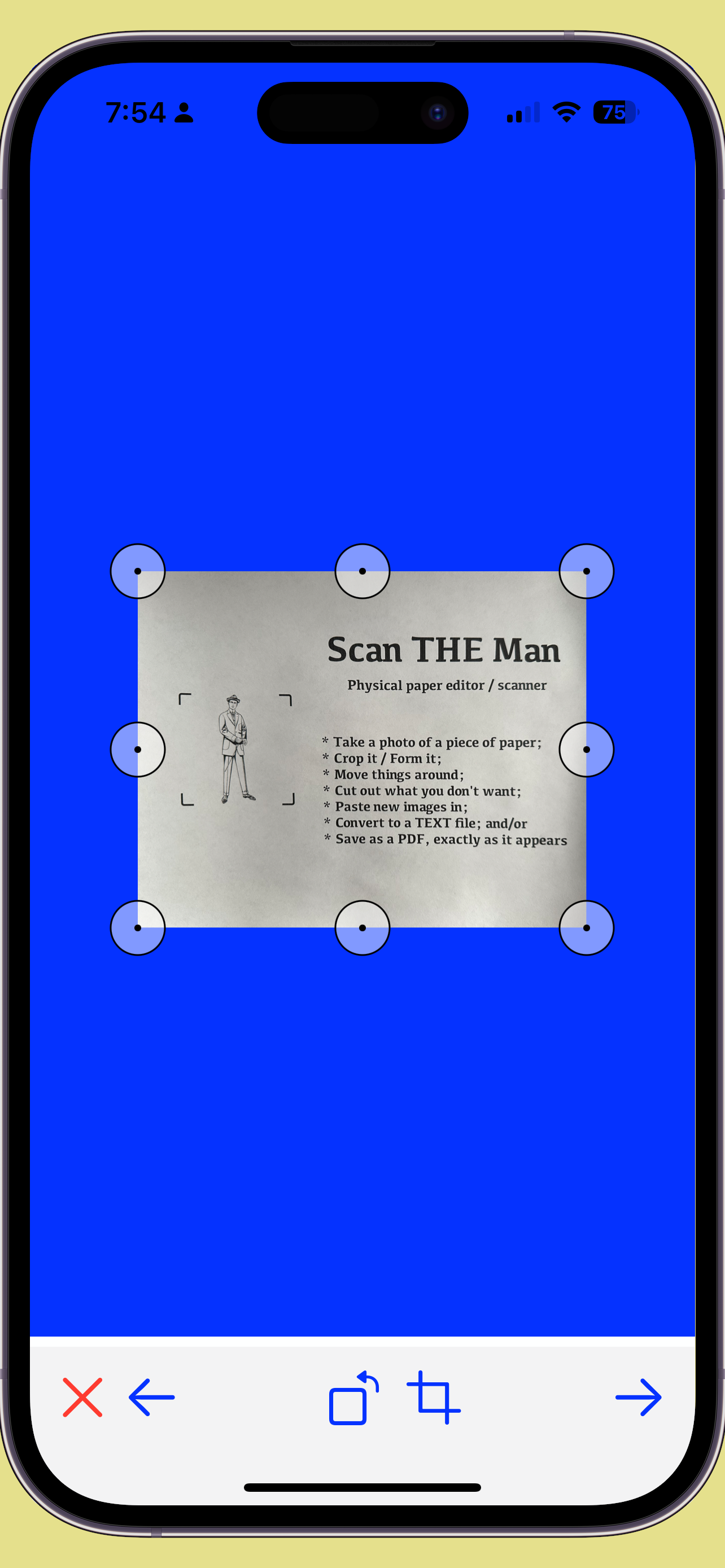 Scan The Man 3055